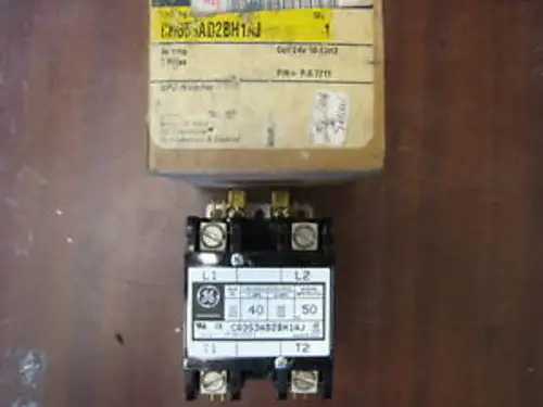 LENNOX 68652 P-8-7711 / GE CR353AD2BH1AJ 24V 40A 2P CONTACTOR