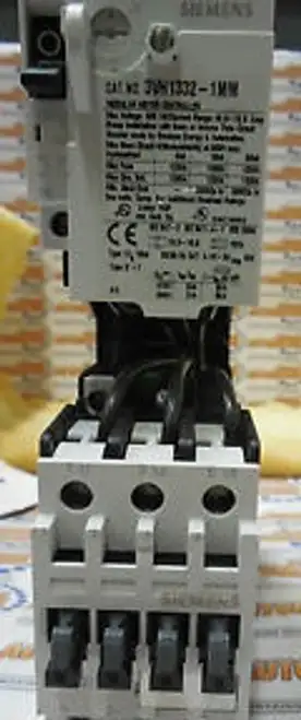 SIEMENS 3VH1330-1MG10B43VH13301MG10B4 MODULAR MOTOR CONTROLLER