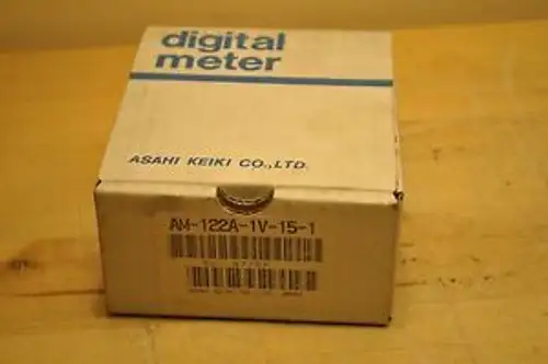Asahi Keiki Co. AM-122A-1V-15-1 Digital Meter