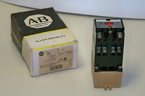 700-P600A12 Allen Bradley Type P Control Relay With 12 Volt Ac Coil