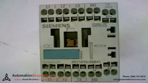 SIEMENS 3RT1015-2BB41 400V 1NO 50HZ 接觸器