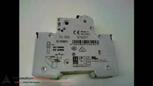 SIEMENS 5SY4125-7 WITH AUX.CIRCUIT SWITCH 5ST3010AS 1POLE