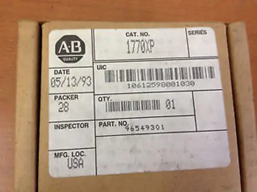 Allen Bradley 1770-Xp Eeprom Memory Module