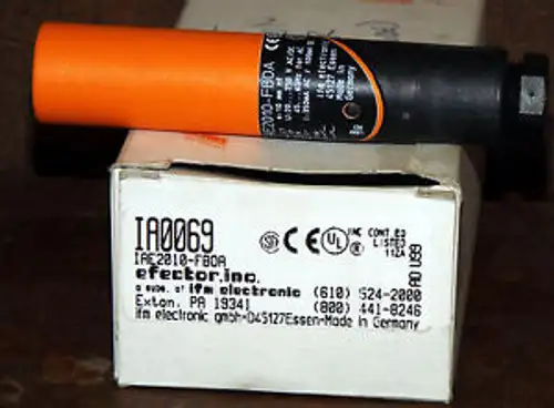 IFM EFECTOR IA0069 IAE2010-FBOA PROXIMITY SENSOR