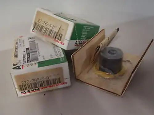 2 Asco 222-345-5-D 120V Solenoid Valve Coils