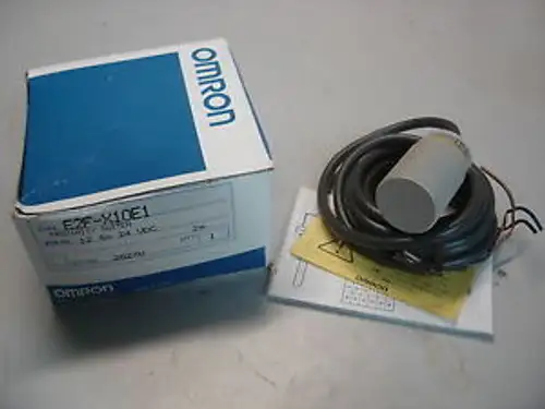 OMRON E2F-X10E1 12-24VDC 200mA 2m NPN NO PROXIMITY SWITCH
