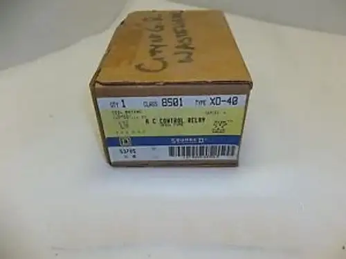 Square D 8501XO-40 20 Amp AC Control Relay STR2005