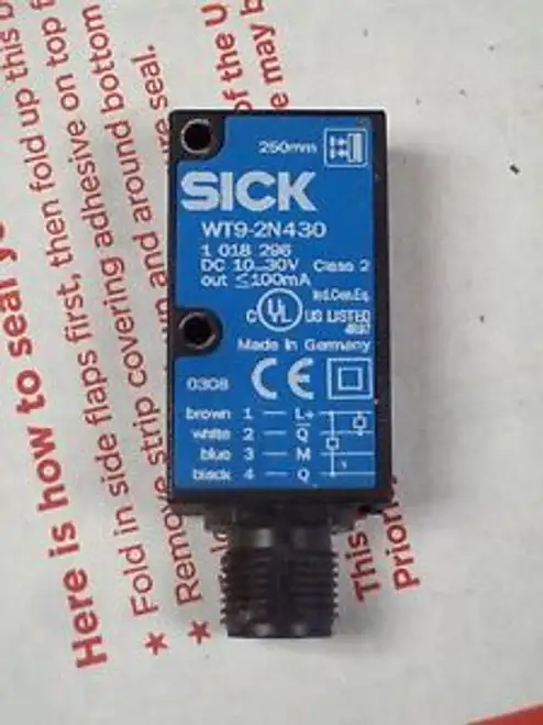SICK OPTIC ELECTRONIC WT9-2N430 sensore fotoelettrico