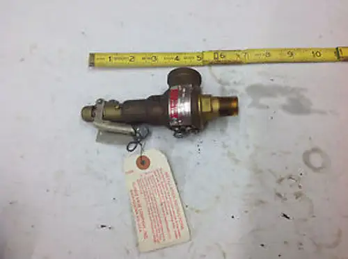 Kunkle 6010-D-1 6010D1 Relief Valve 1/2 NPT Set 200 Cap 455 CFM