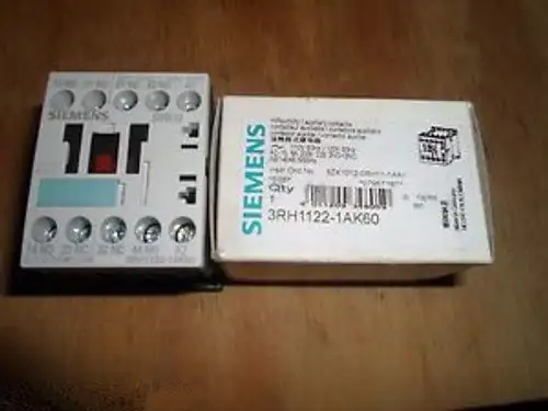 SIEMENS 3RH1122-1AK60 輔助接觸器