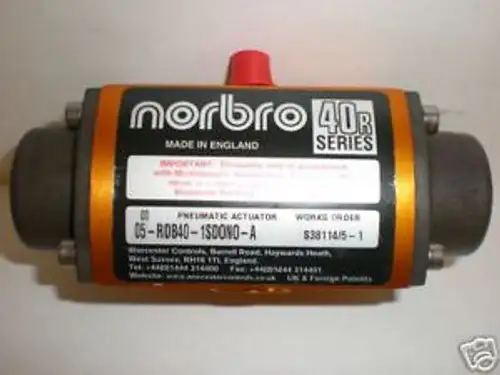 NORBRO PNEUMATIC ACTUATOR 40R SERIES 05-RDB40-1SD0N0-A