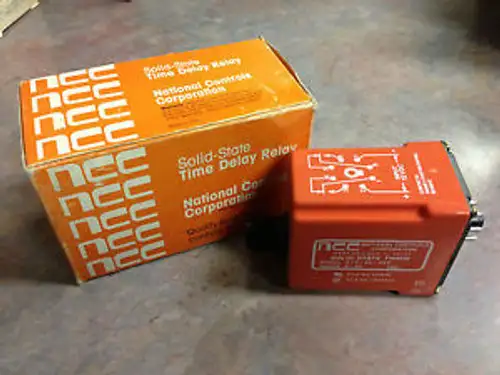 S1K-60-466 NCC Relay National Controls Corporation 12VDC