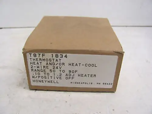 HONEYWELL T87F 1834 THERMOSTAT 50-90F