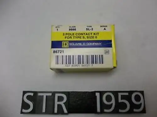 Square D 9998SL-2 Size 0 Contact Kit STR1959