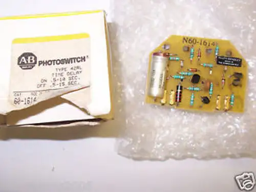 Allen Bradley N60-1614 60-1614 Photoswitch Type 42Rl Time Delay