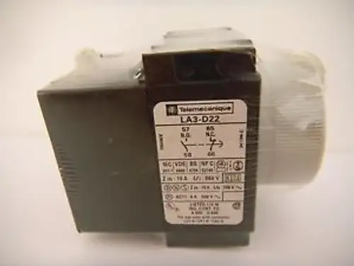 TELEMECANIQUE REPOS OFF DELAY LA3-D22 /ORIGINAL PACKAGE