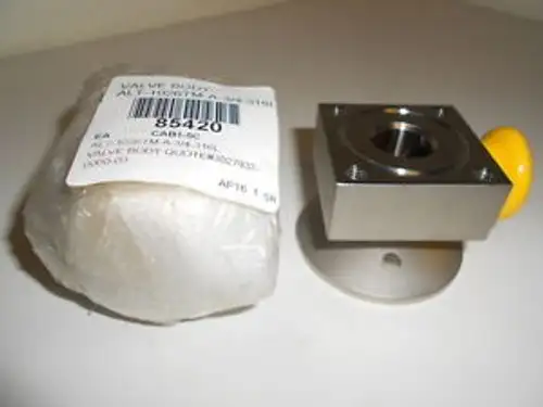 NOS STAINLESS STEEL VALVE BODY ALT-1026TM-A-3/4-316L AL7-1026TM-A-3/4-316L
