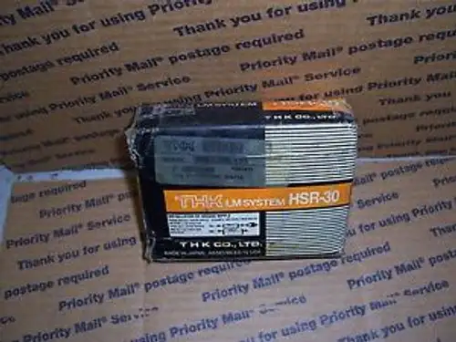 THK HSR-30 LINEAR MOTION BEARING BLOCK P/N HSR30LB1SS GK HSR30