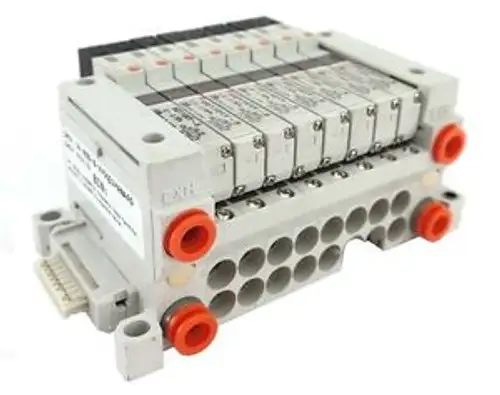 SMC VV5Q11-ULB960217 Pneumatic Base Manifold +VQ1101Y-5 VQ1100Y-5 Solenoid Valve