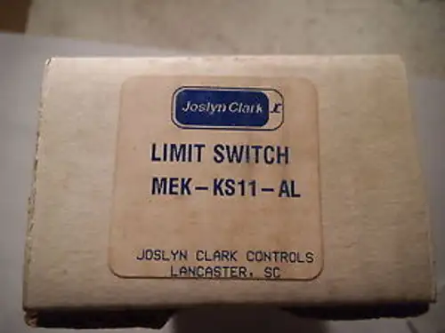 INTERRUTTORE DI LIMITE JOSLYN CLARK MEK-KS11-AL 10A 500VAC TIPO 4X 947-5-1