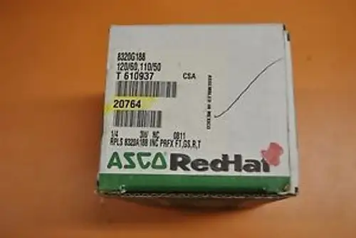 ASCO EF8320G188 1/4 NPT 120V válvula solenoide