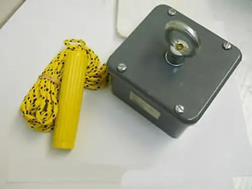 GLEASON AVERY SCP-1 CEILING / WALL PULL SWITCH 3A 240V PILOT DUTY