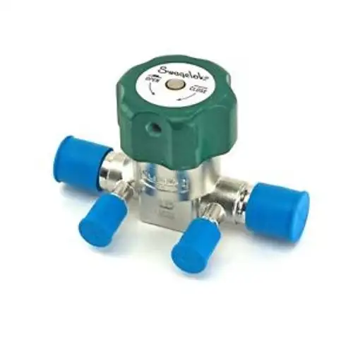 Nupro Swagelok 6L-ELD8-CCBB E38257 Twist Shut-Off Diaphragm Valve 1/2 M-VCR