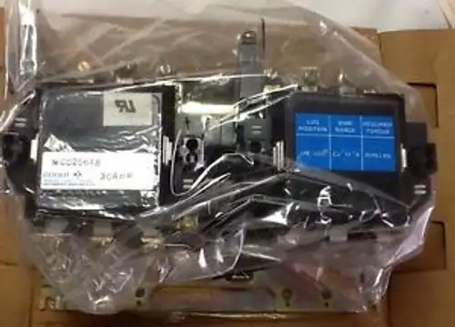 MC-0-256-48 GOULD INTERRUTTORE DI TRASFERIMENTO AUTOMATICO CA 30 AMP 480V 3-fasi NOS