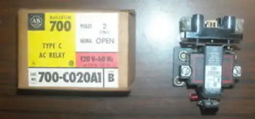 700-C0201A1 Allen Bradley Type C Ac Relay Bul. 700