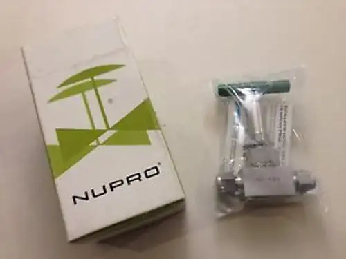 Nupro Swagelok SS-6BG 1000 PSIG 3/8 in. válvula de fuelle