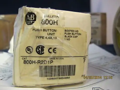 800Hr2D1P Allen Bradley Bulletin 800 Hazardous Location Push Button