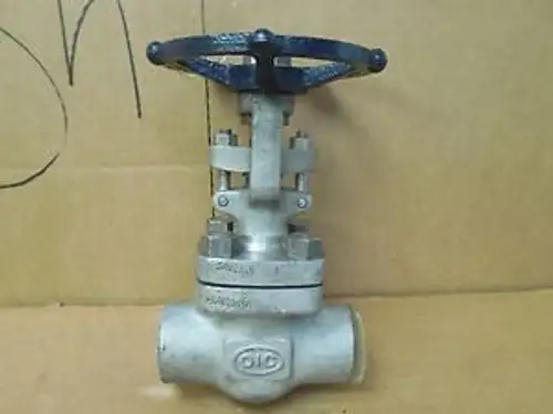 OIC 8GT-6 316 Stainless S/S Steel Gate Valve 1 NPT 800lb