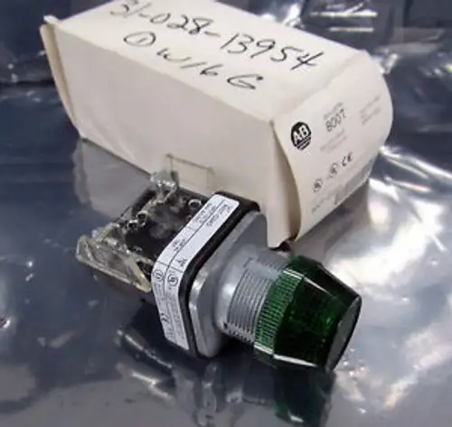 Allen Bradley 800T-Q24G Green Pilot Light