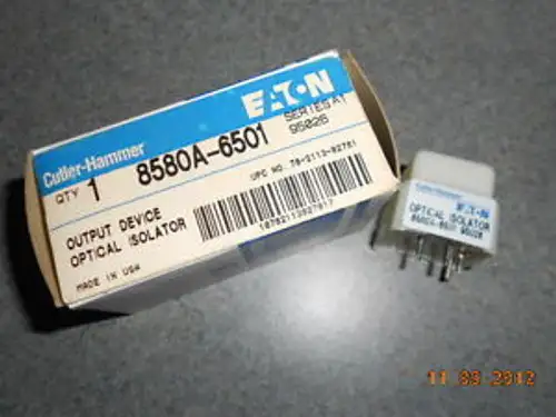 Eaton Cutler Hammer & Opcon 8580A-6501 Srs A1 Output Device Optical Isolator