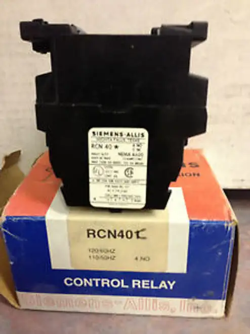 RCN40 Siemens Allis Relay 208VAC