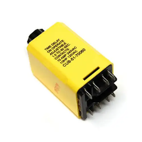 Tyco TE Connectivity/Potter & Brumfield CUB-51-70060 Time Delay DPDT Relay