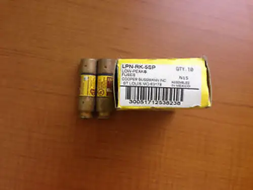 Bussman LPN-RK-5SP LOW-PEAK Fuses LOT