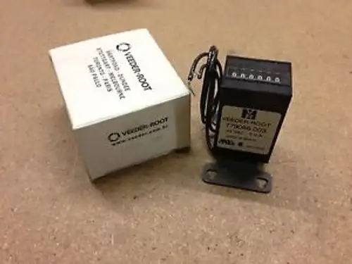 779086-003 Veeder Root Counter with Bracket 24VAC