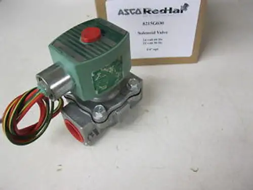ASCO 8215G030 24 vac 3/4 npt válvula solenoide