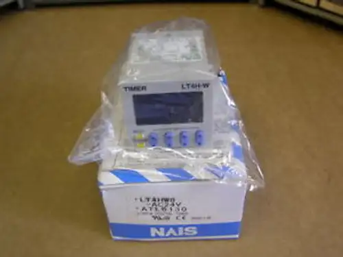 NAIS LT4HW8-AC24V DIN 48 Size Digital Timer 8P Octal Base 1c Relay Output