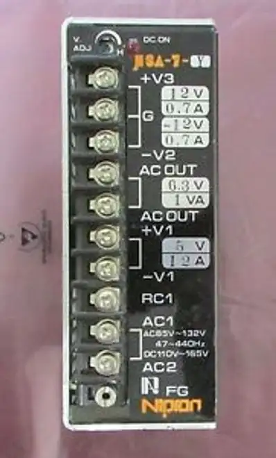 NIPRON DC Power Supply 5-12V 12 Amp PSA 7Y