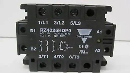 - CARLO GAVAZZI RZ4025HDP0 SOLID STATE RELAY 440V-AC 25A AMP