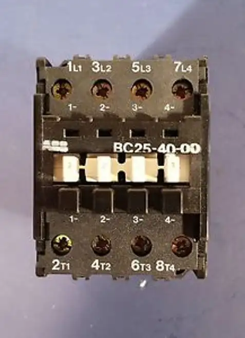 ABB BC25C4P-Y CONTACTOR 24VDC 4 POLE