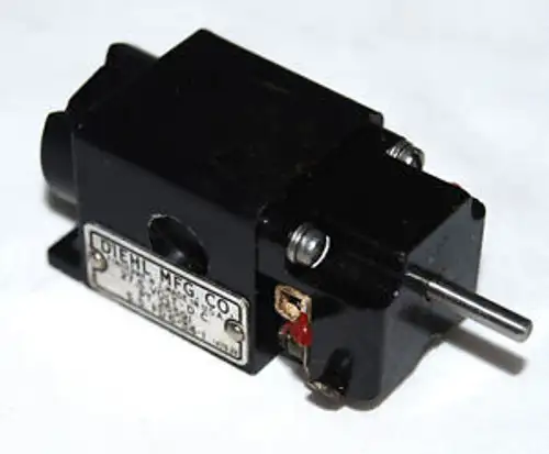 DIEHL MFG CO 27.5V DC MOTOR S.S. FD6-34-1 1428-24 pt26591 NOS