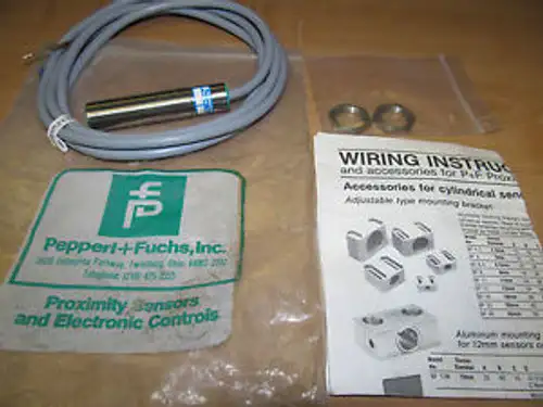 Pepperl+Fuchs Proximity Sensor NJ5-18GM-WO 14737S 20-250VAC 45-65HZ 4A