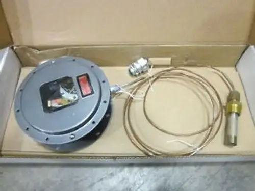 INTERRUPTOR DE TEMPERATURA MERCOID 125/250 VAC 1/4 HP DSW-7238-153-4N NOS