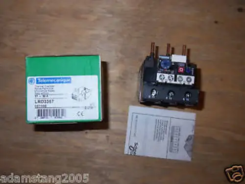 SCHNEIDER ELECTRIC LRD3357 THERMAL OVERLOAD 37-50 AMP 3 POLE