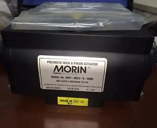 TYOC-MORIN PNEUMATIC RACK & PINION ACTUATOR MRP-004U-D000
