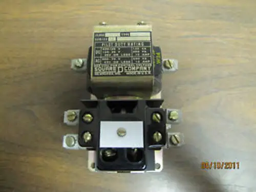Square D Pilot Duty Relay 7001 D0-22 7001D022 7001 D022 Ser A 12V Dc Hv