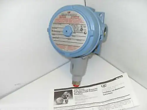 United Electric J120-356 Interruptor de presión a prueba de explosiones Ue